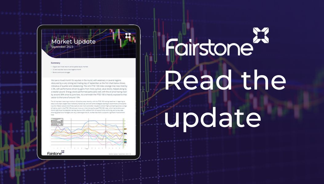 Fairstone market update for September 2023